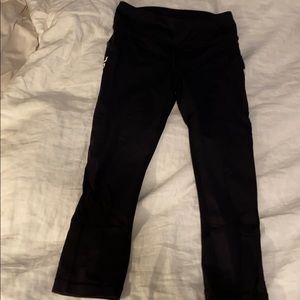 Soulcycle lululemon leggings cropped